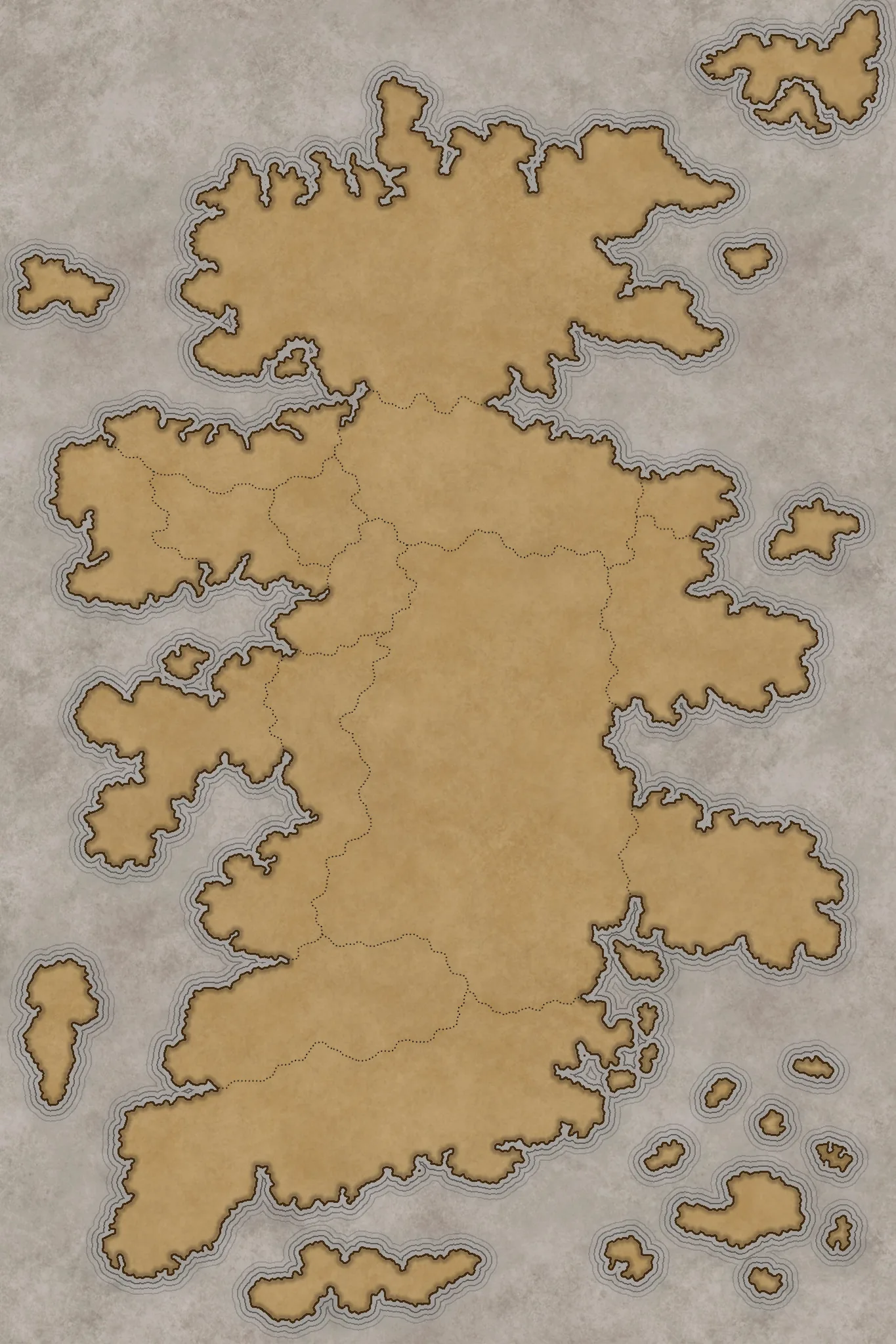 Karte von Lichterra